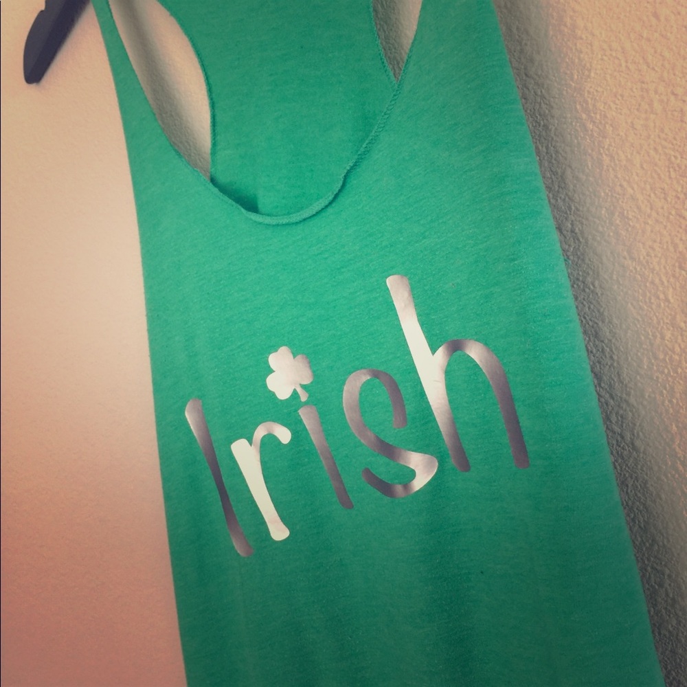 Green Irish Tank Top